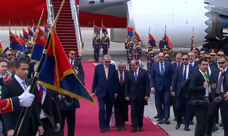 12 yıl sonra bir ilk! Cumhurbaşkanı Erdoğan Mısır'a gitti: İşte ele alınacak konular