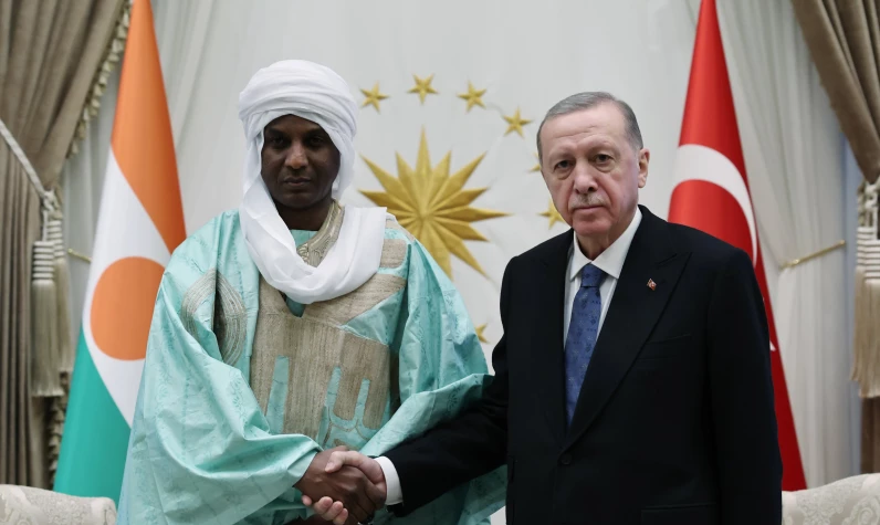Son dakika: Ankara'da kritik zirve! Cumhurbaşkanı Erdoğan Nijer Başbakanı Ali Mahamane Lamine Zeine'yi kabul etti