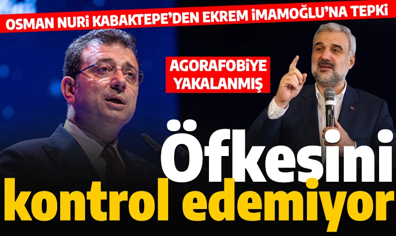 AK Parti İstanbul İl Başkanı Kabaktepe'den İmamoğlu'na tepki: 'Öfkesini kontrol edemiyor'