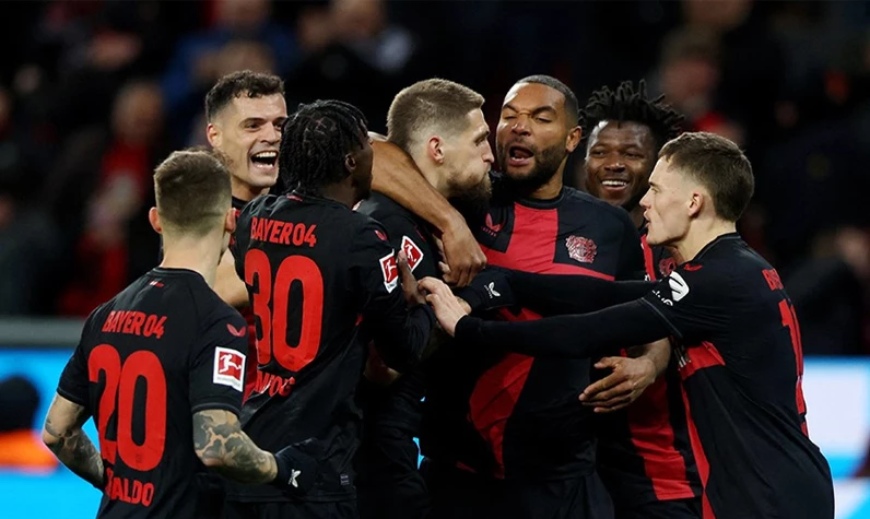 Lider Bayer Leverkusen, Mainz'ı yendi puan farkını açtı: Sosyal medya ikinci golü konuşuyor