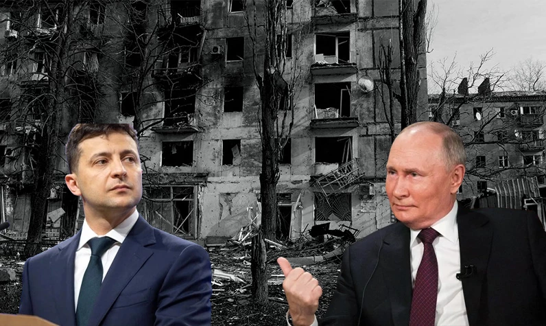 Zelenski açıkladı: Ukrayna Bakhmut'tan çekiliyor! Putin zafer ilan etti!