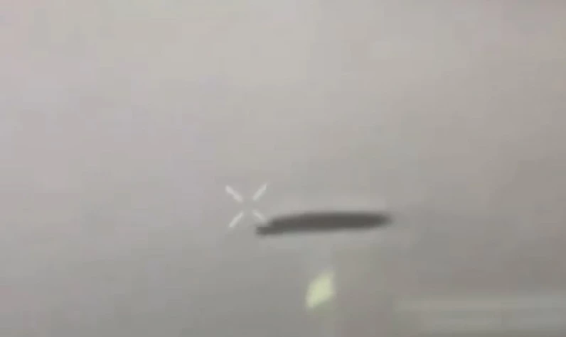 Rusya-Ukrayna savaşında keşif drone kamerasına UFO takıldı