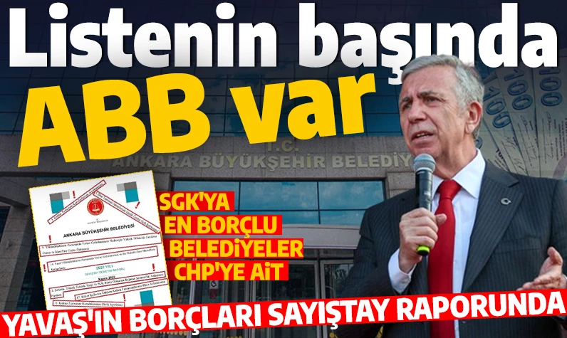 Listenin başında başında Mansur Yavaş var! Bakan Işıkhan açıklamıştı: SGK'ya en borçlu 5 belediye CHP'ye ait!
