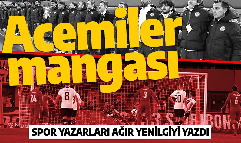 Spor yazarları Avusturya - Türkiye maçındaki ağır yenilgiyi yazdı: Acemiler mangası