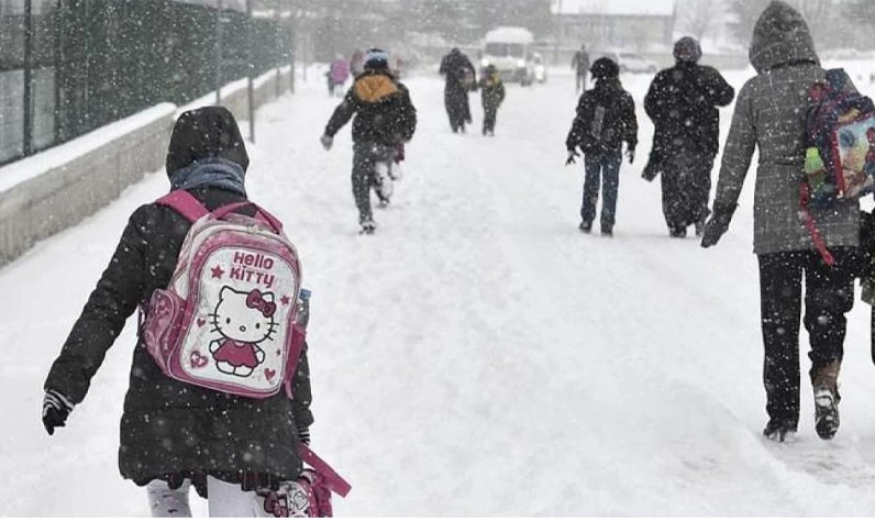 8 Mart Cuma Ağrı'da okullar tatil mi? MEB yoğun kar yağışından dolayı tatil mi ilan etti? Ağrı'da hangi ilçeler tatil edildi?
