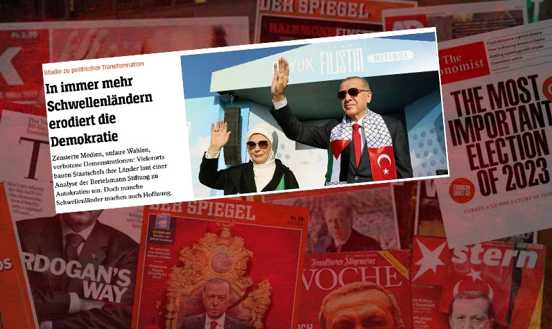 Alman medyasında hedef yine Türkiye: Erdoğan fotoğrafıyla Suriye, Haiti, Rusya listesi!