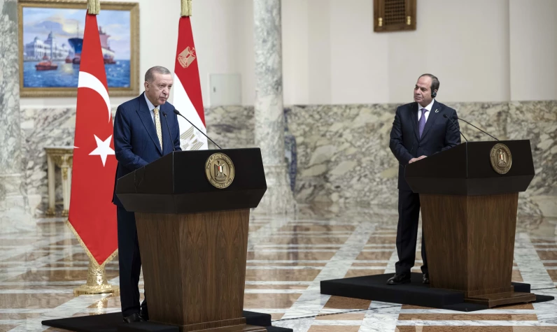Cumhurbaşkanı Erdoğan Sisi görüşmesi sonrası Yunan basınından olay iddia! Mısır, Türkiye'ye liman satabilir