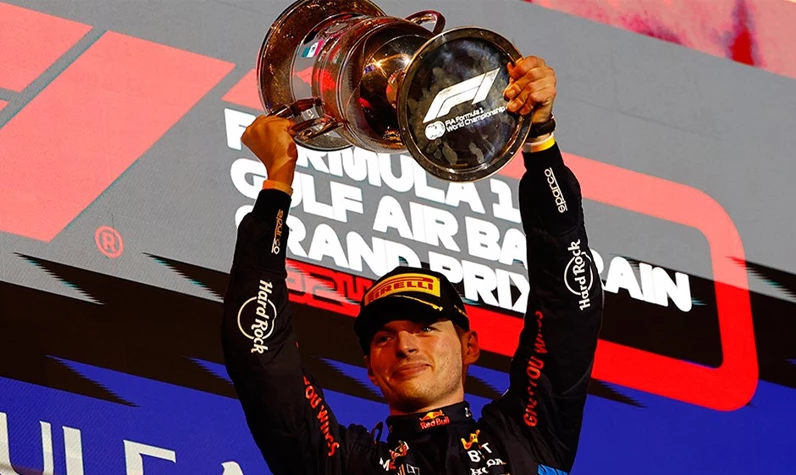 Formula 1'de heyecan başladı: Bahreyn Grand Prix'si Max Verstappen'in