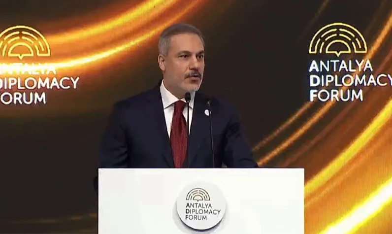 Dışişleri Bakanı Hakan Fidan 3. Antalya Diplomasi Forumu'nda konuşma gerçekleştirdi: Türkiye Gazze'de garantör ülke olmaya hazır!