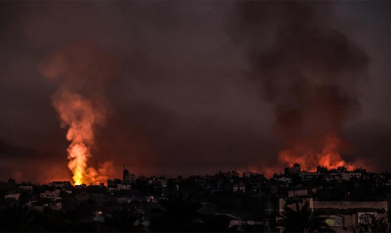 İşgal ordusu Gazze'de bir evi hedef aldı: Çok sayıda sivil öldü