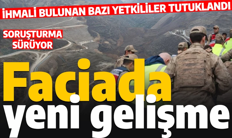 Erzincan'daki maden kazasına ilişkin soruşturmada yeni gelişme: 2 mühendis daha tutuklandı