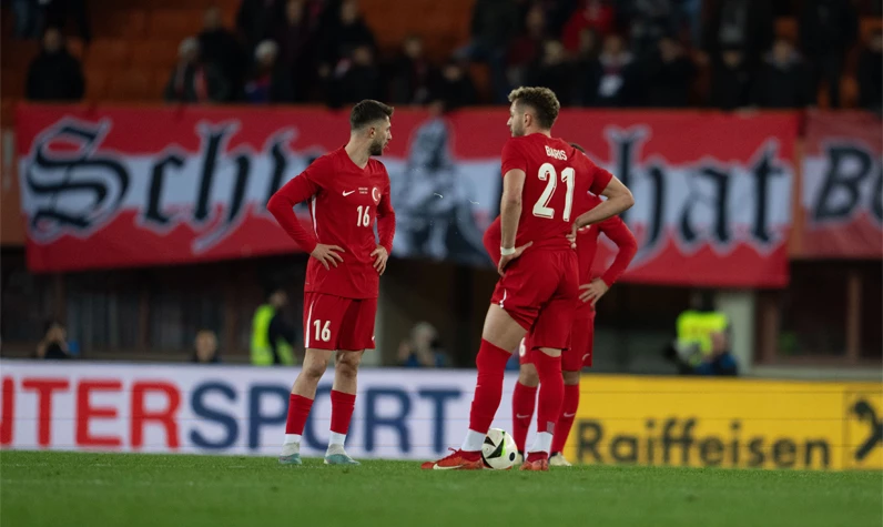 A Milli Takım fena dağıldı: Avusturya'ya 6 gollü tarihi mağlubiyet