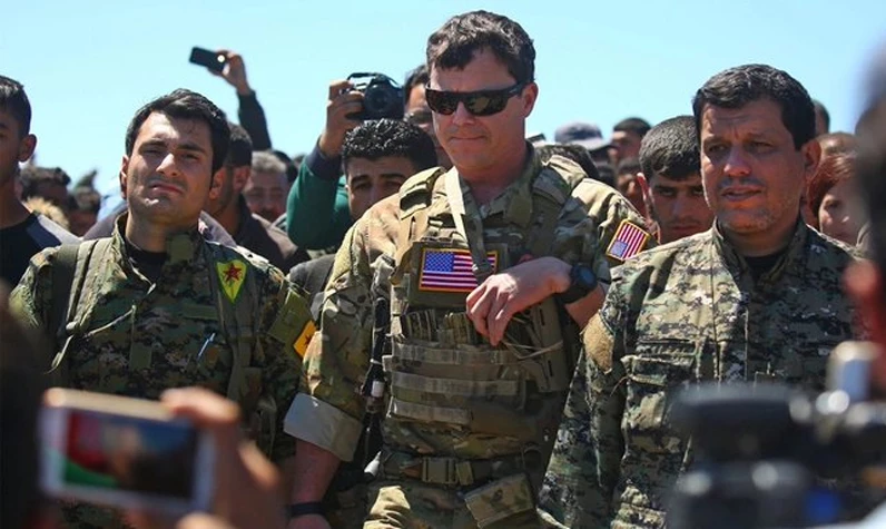 İyi günde kötü günde: ABD askerleri ölen PKK/YPG'li teröristler için düzenlenen anma törenine katıldı