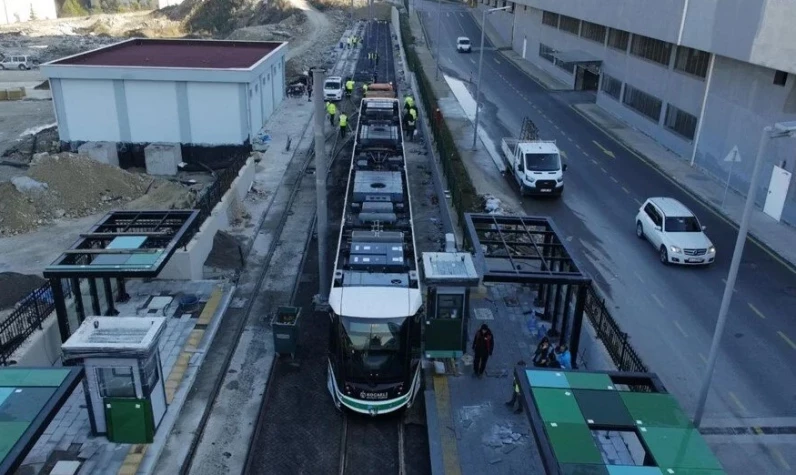 Kocaeli Şehir Hastanesi Tramvay Hattı hizmete giriyor! Süre 15 dakikaya düşecek