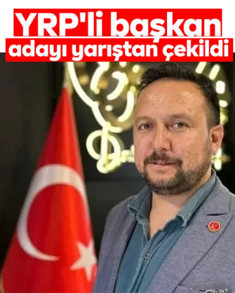 AK Parti'ye destek olmak için YRP İzmir Bergama başkan adayı Mutlu Metin seçimden çekildi!