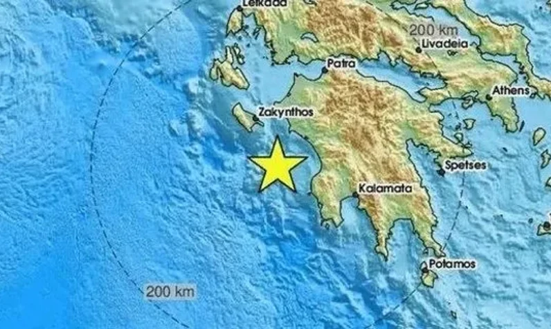 Yunanistan'da peş peşe şiddetli deprem: Türkiye'den hissedildi