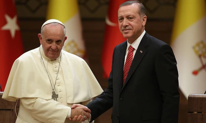 Erdoğan'dan Papa'ya 'Gazze' mektubu: Hukukun çiğnenmesine müsade edilmemeli!