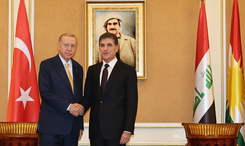Barzani'den Türkiye açıklaması: IKBY'ye yapılan yardımlar için teşekkür etti