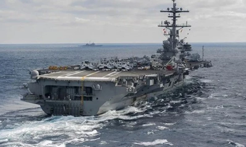 Füze donanımlı ABD gemisi İsrail açıklarında