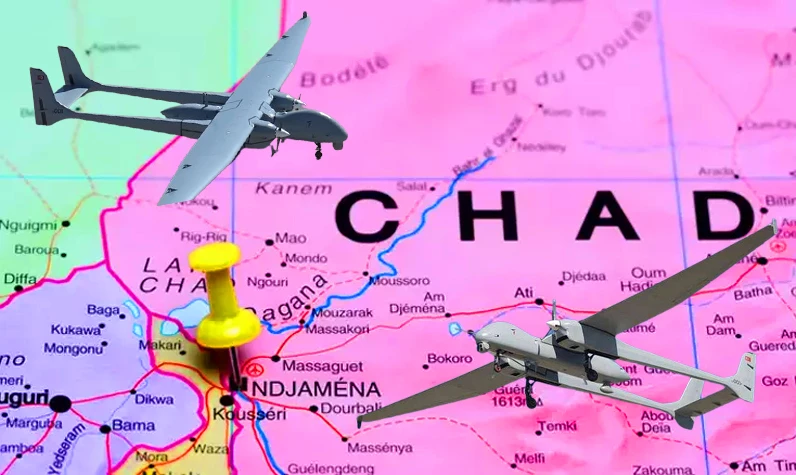 Fransızları ülkeden kovan Afrika ülkesi ÇAD semalarında AKSUNGUR SİHA rüzgarı