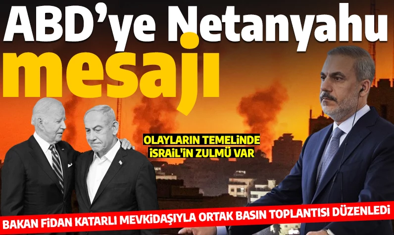 Son dakika... Dışişleri Bakanı Hakan Fidan: 'Netanyahu iktidarda kalabilmek için bölgeyi savaşa sürüklemeye çalışıyor'