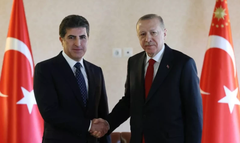 Barzani'den Erdoğan'ın Irak ziyaretine Türkçe mesaj: Ağırlamaktan mutluluk duyuyorum!