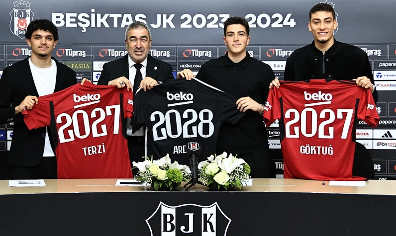 Beşiktaş'ta devam kararı: 3 futbol daha imza attı! İşte o isimler