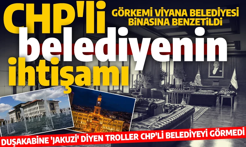 Lüks görüntüler sosyal medyaya damga vurdu! Duşakabine 'jakuzi' diyen troller CHP'li Büyükçekmece Belediyesi'ni görmüyor mu?
