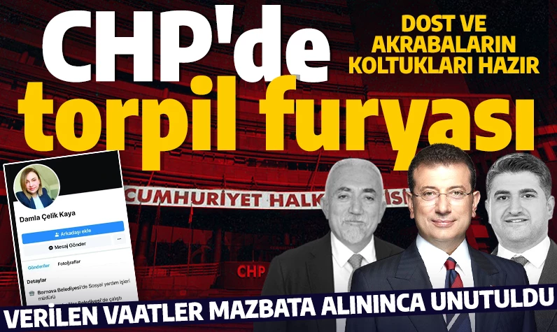 CHP'li belediyelerde torpil furyası: Makam koltukları akrabalara dağıtıldı!