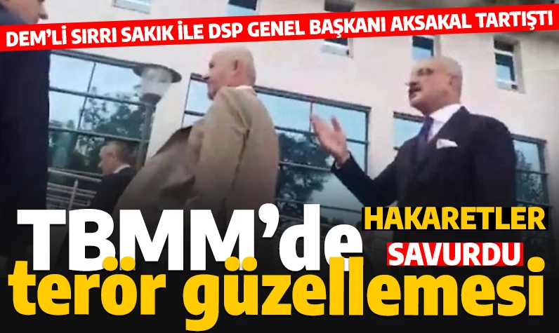 DEM'li Sırrı Sakık haddini aştı! Meclis bahçesinde PKK güzellemesi!