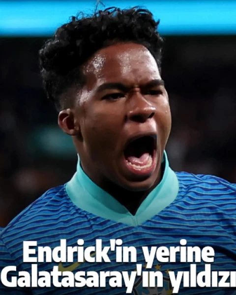 Real Madrid'in kararı kesin! Endrick'in yerine Galatasaray'ın yıldızını alıyorlar