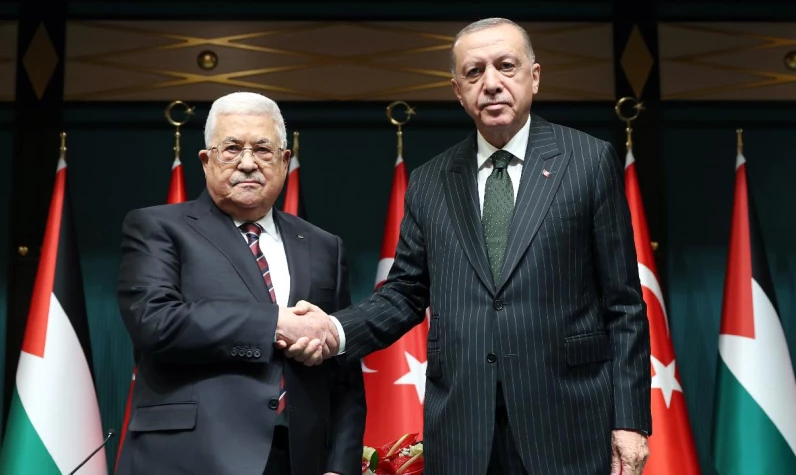 Cumhurbaşkanı Erdoğan Mahmut Abbas'la görüştü: İsrail zulmün bedelini ödeyecek