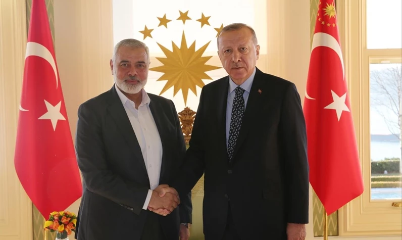 Cumhurbaşkanı Erdoğan, İsmail Haniye'yi kabul edecek