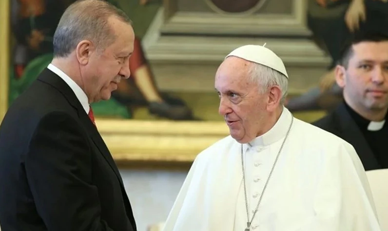 Adil çözüm şart! Cumhurbaşkanı Erdoğan Papa'ya Gazze mektubu gönderdi: Hukuk çiğneniyor