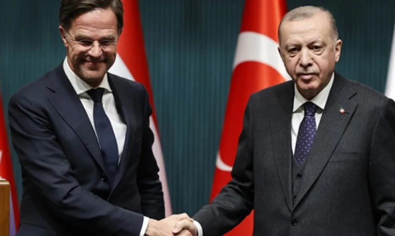 Cumhurbaşkanı Erdoğan ve Rutte'den ortak basın toplantısı