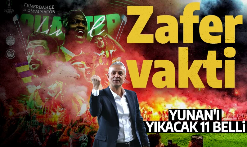 Fenerbahçe - Olympiakos maçı şifresiz yayınlanacak! İşte İsmail Kartal'ın Yunan'ı yıkacak 11'i