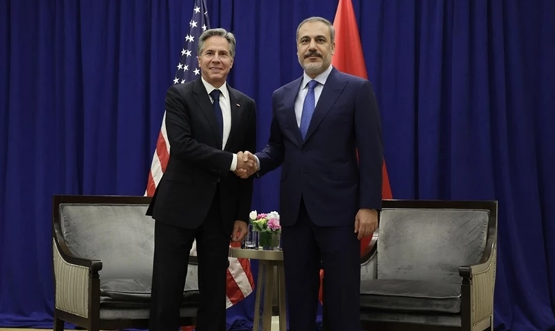 Bakan Fidan, ABD'li mevkidaşı Blinken ile Riyad'da bir araya geldi: ABD'ye İsrail uyarısı
