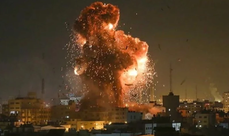Peş peşe patlama sesleri: Irak'ta Haşdi Şabi karargahına hava saldırısı!