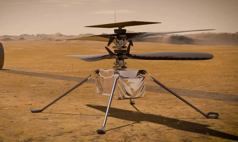 NASA'nın helikopteri Mars'ta kaza yaptı: Bin Mars günü ve 72 uçuşla gezegen keşfetmişti