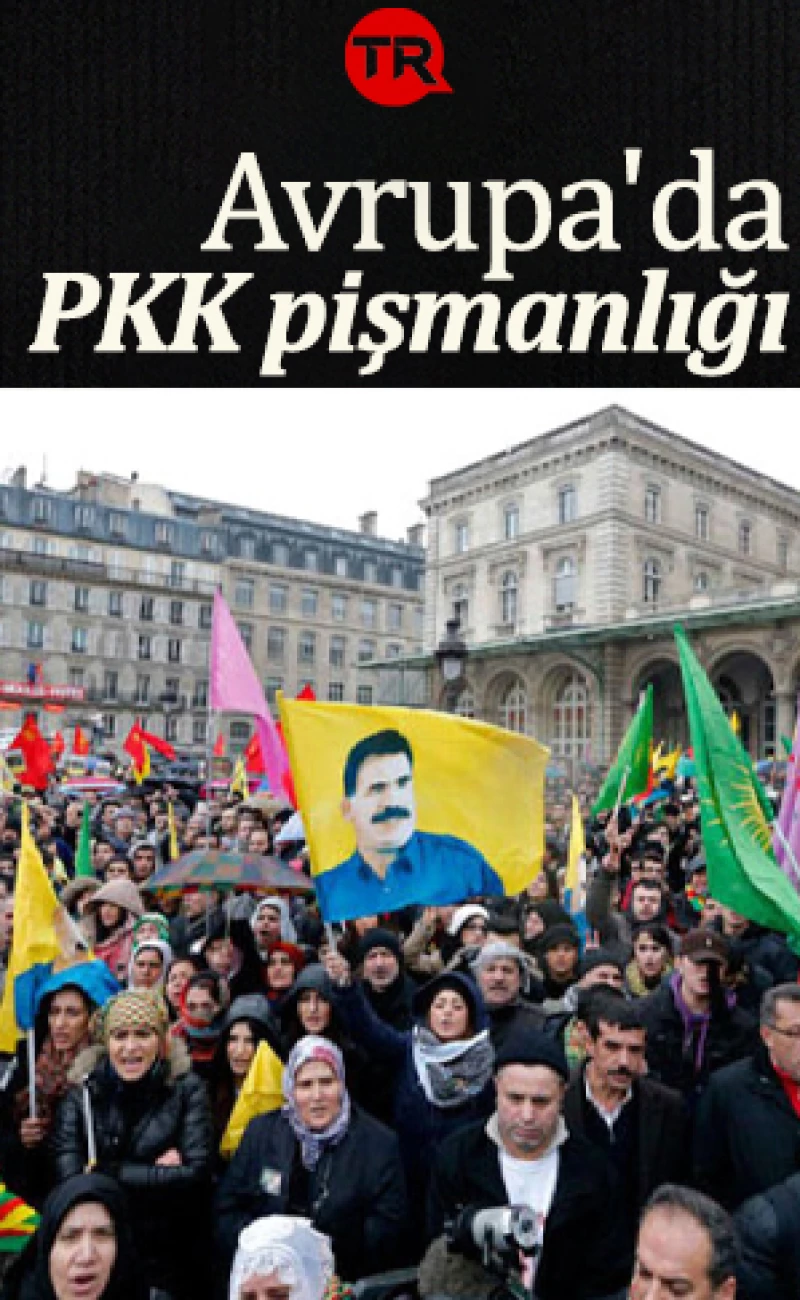 PKK'nın yuvası Almanya ve Fransa oldu: İşte Avrupa'nın PKK haritası