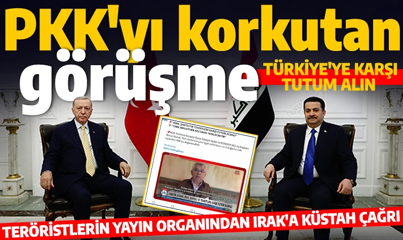 Kuzey Irak operasyonu korku saldı! PKK'nın yayın organından Irak'a küstah çağrı: Türkiye'ye karşı tutum alın!