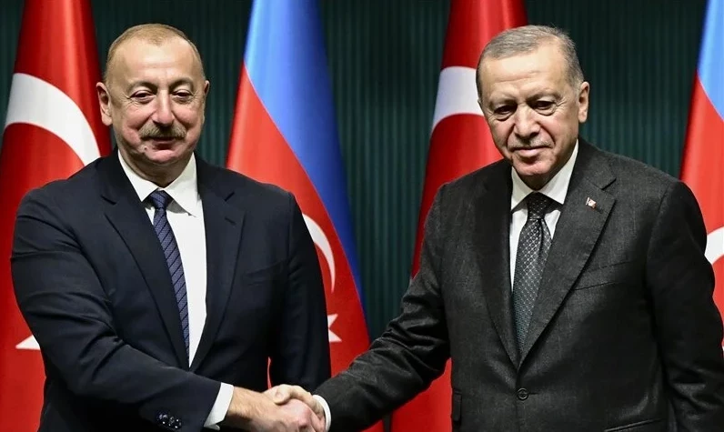 Cumhurbaşkanı Recep Tayyip Erdoğan, Azerbaycanlı mevkidaşı Aliyev ile görüştü