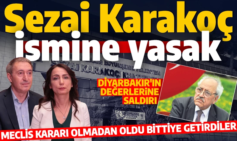 Kültürümüze ve halkımıza ihanet! DEM Partili Belediye Sezai Karakoç Kültür Merkezi'nin ismini kürtçe isimle değiştirdi!