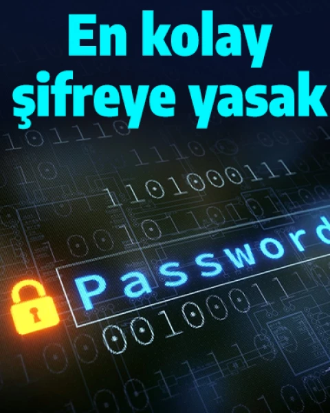 Hesaplarınıza şifre koyarken bir daha düşünün! Dünyanın en kolay şifresine yasak geliyor!
