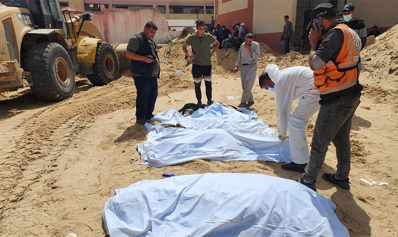 Hamas'tan BM'ye çağrı: Toplu mezarlar için acil soruşturma gerekiyor!