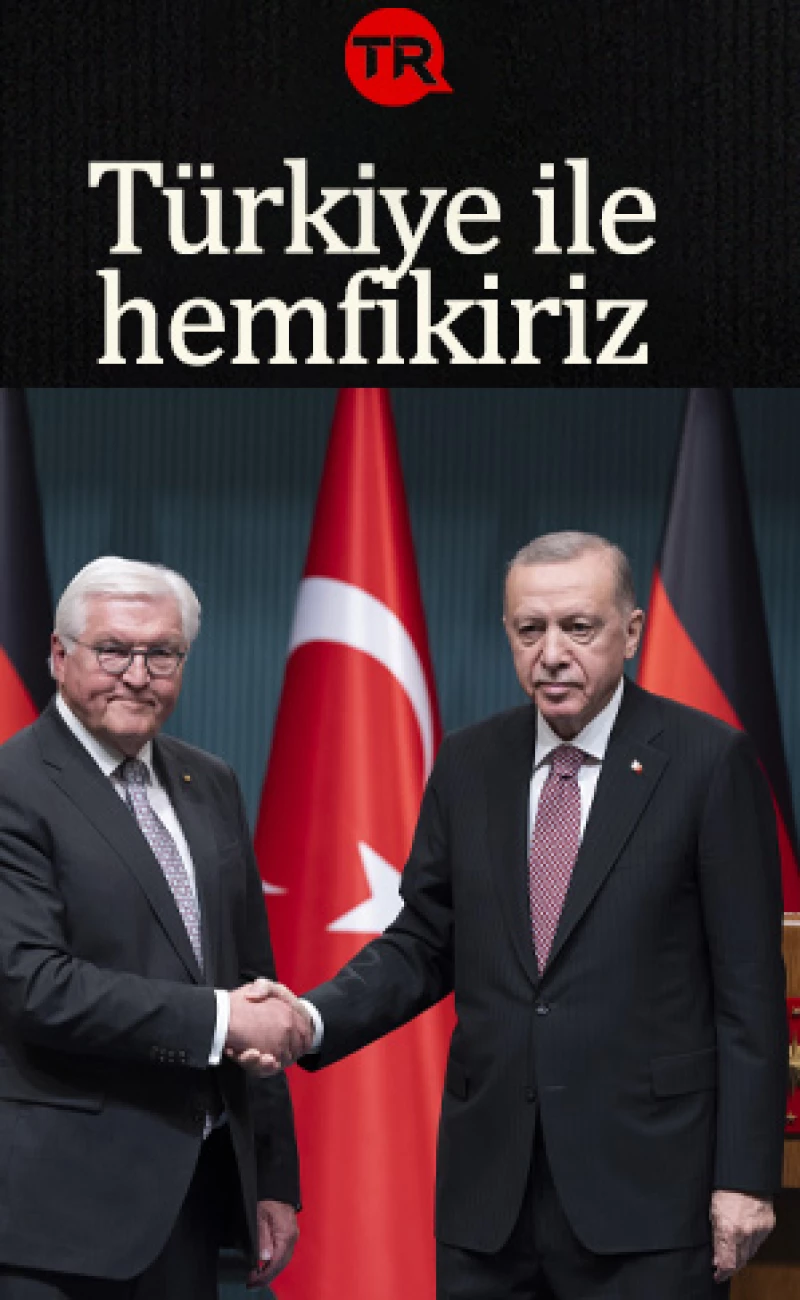 Almanya Cumhurbaşkanı Steinmeier'den kalıcı barış için iki devletli çözüm mesajı: Türkiye ile hemfikiriz