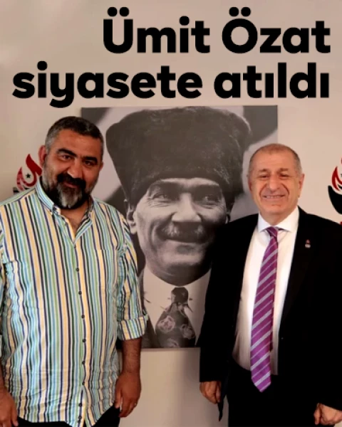 Fenerbahçeli Ümit Özat, Ümit Özdağ'ın başdanışmanı oldu