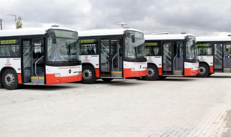 1 Mayıs'ta bugün Konya'da otobüsler, tramvay bedava mı? Konya'da toplu taşıma ücretsiz mi?