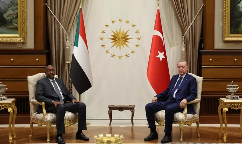 Beştepe'de kritik görüşme: Erdoğan, Sudan Egemenlik Konseyi Başkanı ile bir araya geldi