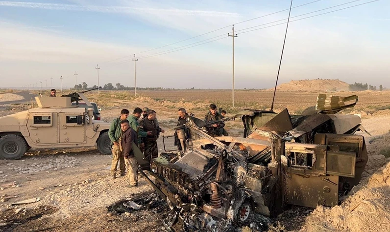 Irak'ta karakola terör saldırısı: Ölü ve yaralılar var